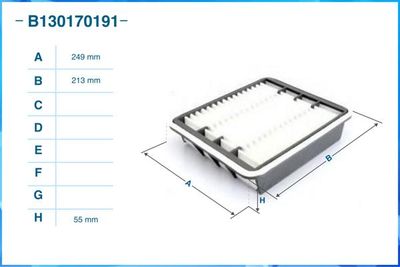 B130170191 CWORKS Воздушный фильтр