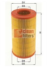 MA1107 CLEAN FILTERS Воздушный фильтр