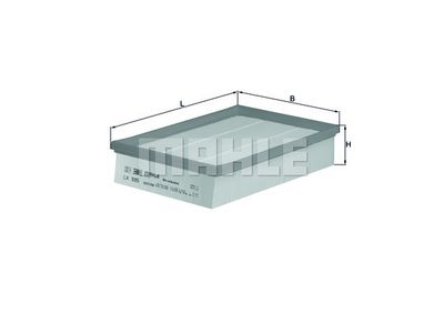 LX935 KNECHT Воздушный фильтр