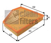 MA3492 CLEAN FILTERS Воздушный фильтр