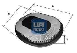 2752600 UFI Воздушный фильтр