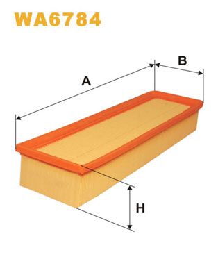 WA6784 WIX FILTERS Воздушный фильтр