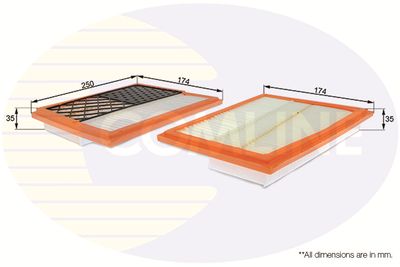 EAF634 COMLINE Воздушный фильтр