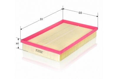 AR1678PM TECNECO FILTERS Воздушный фильтр