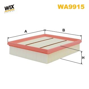 WA9915 WIX FILTERS Воздушный фильтр