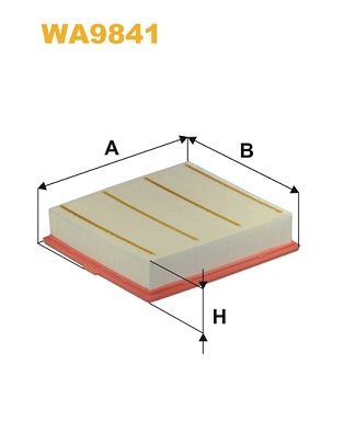 WA9841 WIX FILTERS Воздушный фильтр