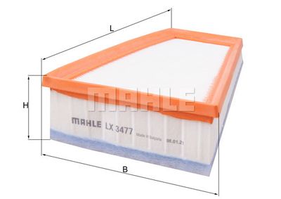 LX3477 MAHLE Воздушный фильтр