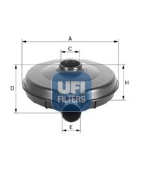 2711100 UFI Воздушный фильтр