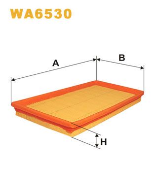 WA6530 WIX FILTERS Воздушный фильтр