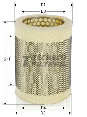 AR884S TECNECO FILTERS Воздушный фильтр