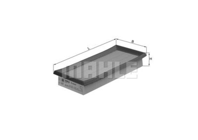 LX689 KNECHT Воздушный фильтр