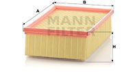 C25136 MANN-FILTER Воздушный фильтр