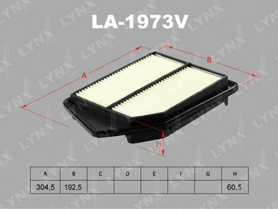 LA1973V LYNXauto Воздушный фильтр