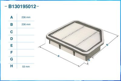 B130195012 CWORKS Воздушный фильтр