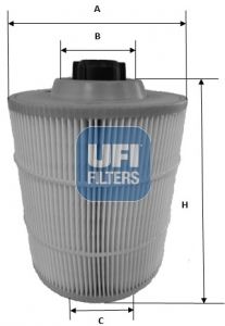 27A0000 UFI Воздушный фильтр