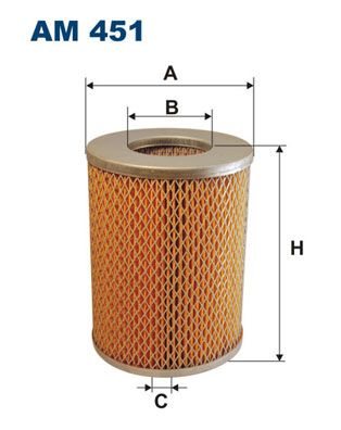 AM451 FILTRON Воздушный фильтр