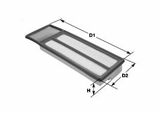 MA3071 CLEAN FILTERS Воздушный фильтр