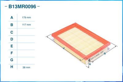 B13MR0096 CWORKS Воздушный фильтр