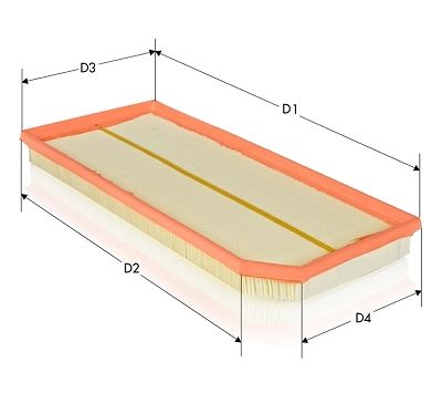 AR1685PM TECNECO FILTERS Воздушный фильтр