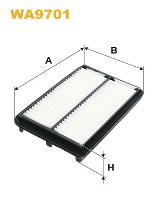 WA9701 WIX FILTERS Воздушный фильтр