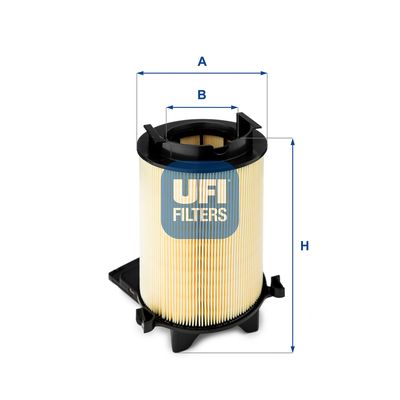 2740100 UFI Воздушный фильтр
