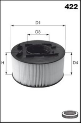 R153 MISFAT Воздушный фильтр