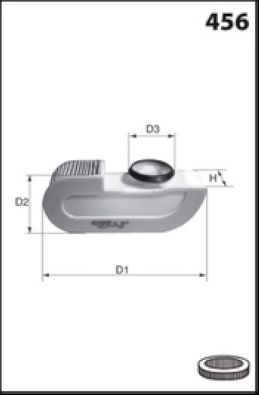 R1210 MISFAT Воздушный фильтр