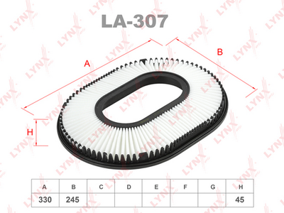 LA307 LYNXauto Воздушный фильтр
