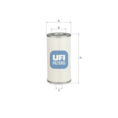 27E4100 UFI Воздушный фильтр