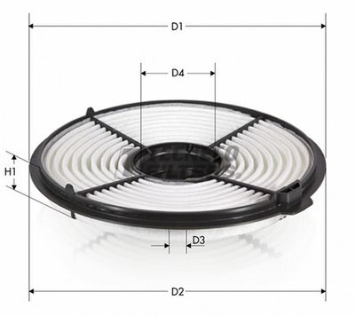 AR9300J TECNECO FILTERS Воздушный фильтр