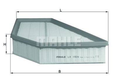 LX1924 KNECHT Воздушный фильтр