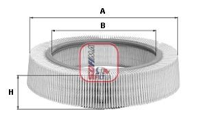 S3460A SOFIMA Воздушный фильтр