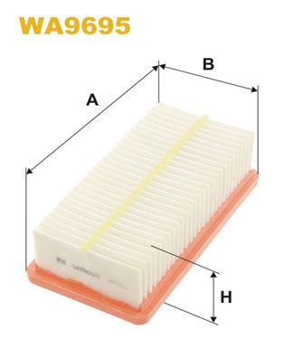 WA9695 WIX FILTERS Воздушный фильтр