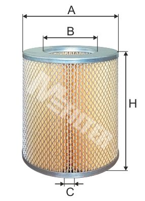 A593 MFILTER Воздушный фильтр