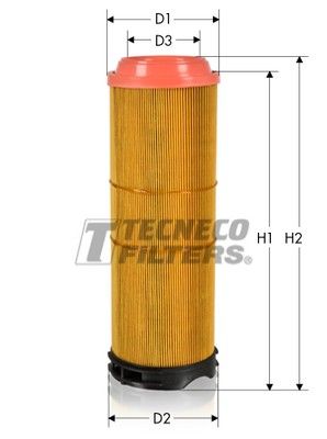 AR121331 TECNECO FILTERS Воздушный фильтр