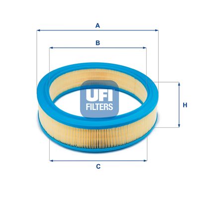 3011801 UFI Воздушный фильтр