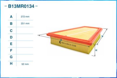 B13MR0134 CWORKS Воздушный фильтр