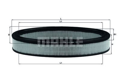 WG1216735 WILMINK GROUP Воздушный фильтр