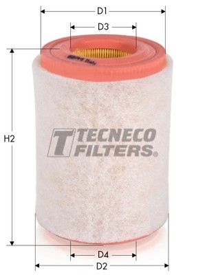 AR2194S TECNECO FILTERS Воздушный фильтр