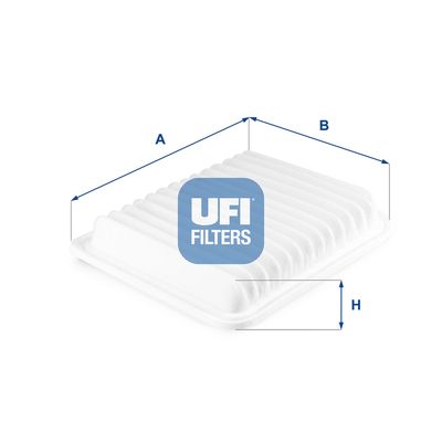 3070900 UFI Воздушный фильтр
