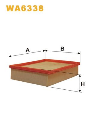 WA6338 WIX FILTERS Воздушный фильтр