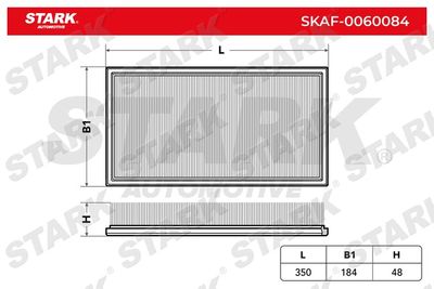SKAF0060084 Stark Воздушный фильтр
