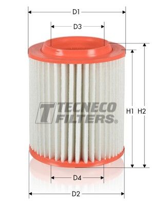 AR1652 TECNECO FILTERS Воздушный фильтр