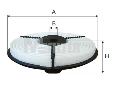 A8091 MFILTER Воздушный фильтр