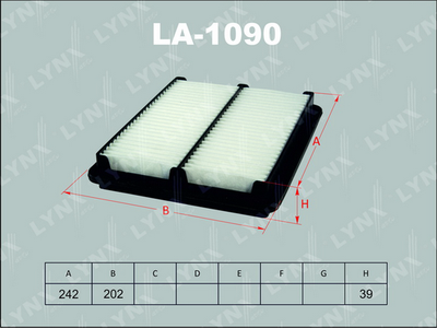 LA1090 LYNXauto Воздушный фильтр