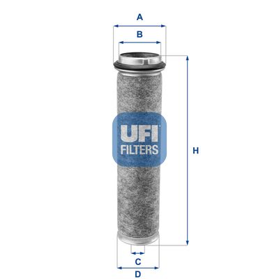 2705500 UFI Фильтр добавочного воздуха