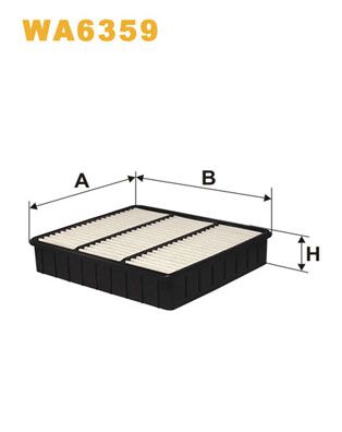 WA6359 WIX FILTERS Воздушный фильтр