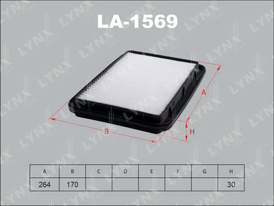LA1569 LYNXauto Воздушный фильтр