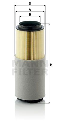 C12003 MANN-FILTER Воздушный фильтр