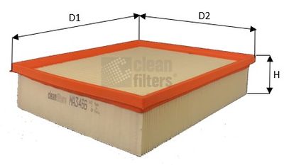 MA3466 CLEAN FILTERS Воздушный фильтр